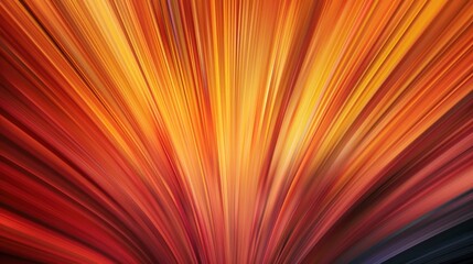 Obraz premium Bright Orange And Yellow Rays Forming A Vibrant Background, Symbolizing Energy And Warmth, High Quality