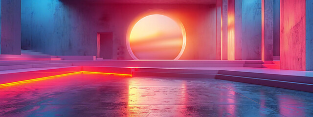 Modular Stage Design with Light Tech