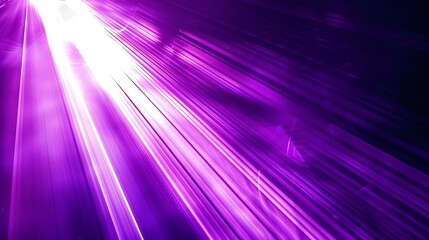Fototapeta premium Purple light beams