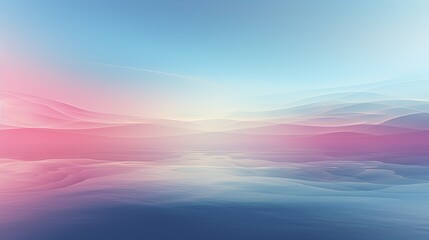 Gradient background resembling a dreamy water reflection