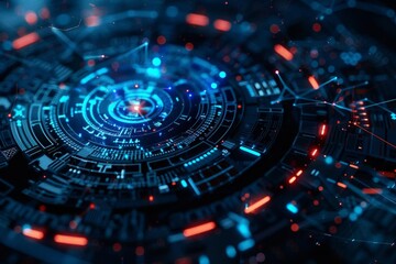 Tech circle interface