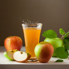 Fototapeta premium APPLE JUICE