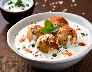 Indian Cuisine Dahi Vada