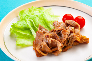 豚肉の生姜焼き