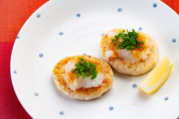 豆腐ハンバーグおろし醤油
