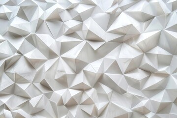 White polygon pattern