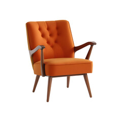 Fototapeta premium Luxury chair isolated on transparent background
