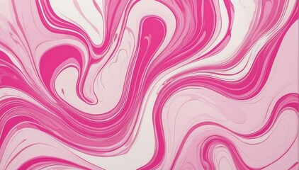 pink theme marbled paper design illustration from Generative AI