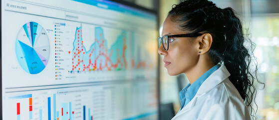 Data analytics tools help doctors analyze trends in patient outcomes and population health.