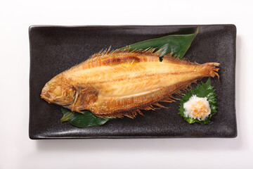 干しカレイ焼き