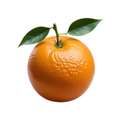 Orange isolated on transparent background