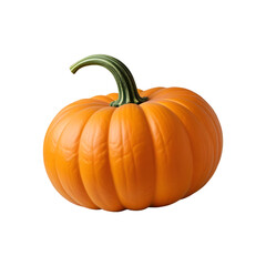 Carved halloween jack o lantern pumpkin isolated on transparent background, Halloween pumpkin png