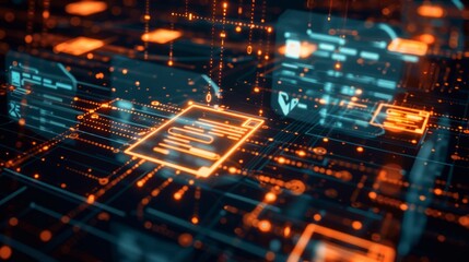 Compliance and Governance, Illustrate a scenario that highlights how advanced document management technologies ensure regulatory compliance and governance standards