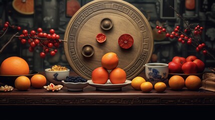 Chinese New Year and the Ancient Lunar Cycle Generative AI