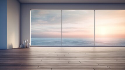 Bright and airy room with a beautiful ocean view.