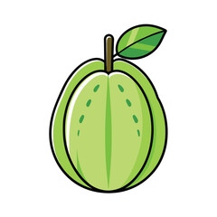 Grapes cartoon vector Illustration flat style artwork concept
