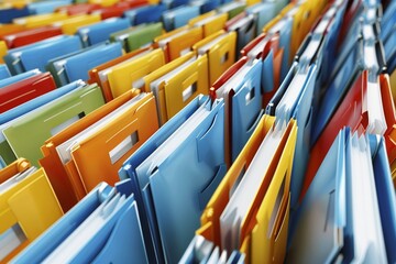 They use document management tools to organize project files.