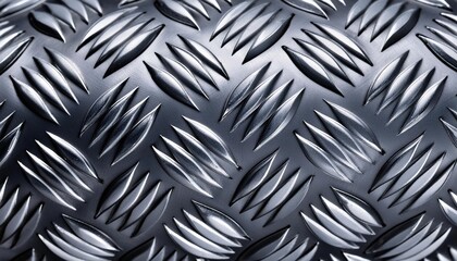 Textured Diamond Plate Steel Surface