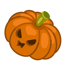pumpkin angry face