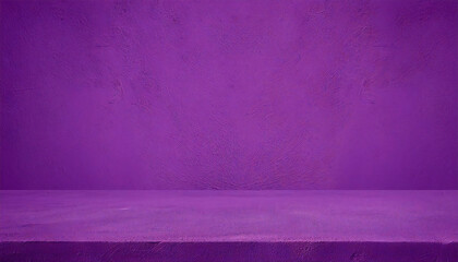 Purple room A space with deep purple walls. Plain material. layout.