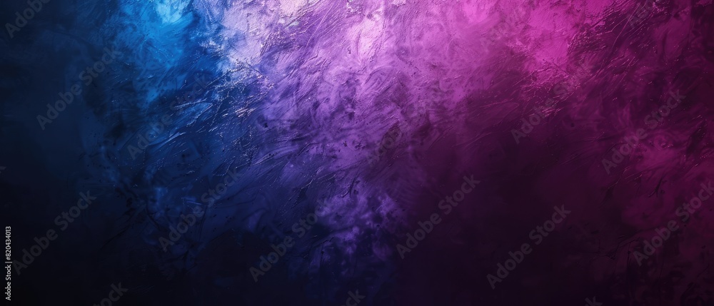 Poster grainy texture effect and copy space on blush color gradient background web banner abstract design