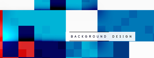 Dynamic colorful squares background. Vector Illustration For Wallpaper, Banner, Background, Card, Book Illustration, landing page