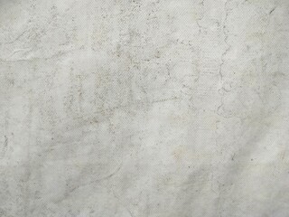 Fototapeta premium wrinkled white mat thread background. close up of clean linen texture - material sample. white abstract