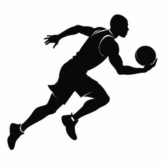 basketball player silhouette