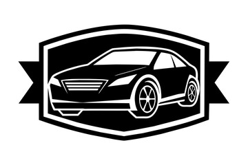  car logo vector silhouette illustration