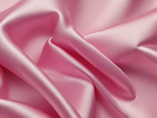 Pink color fabric background