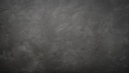 Fototapeta premium Textured Dark Gray Stucco Wall Background