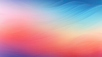 Colorful Abstract Wave Background - Soft Pastel Swirls Design