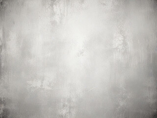 Fototapeta premium Silver Grunge Effect Background on White with Distressed.