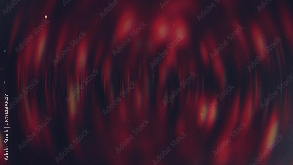 Aufkleber blurry lines and circular shapes in smooth motion with light effects, flickering, distortions and st