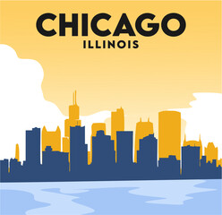 chicago illinois with beautiful views