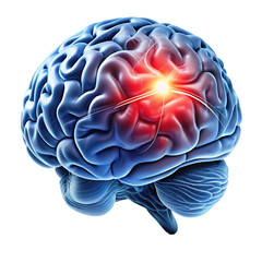 human brain pain symbol brain transparent background