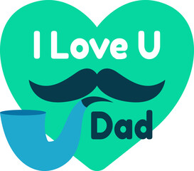 Father’s Day Celebration Icon