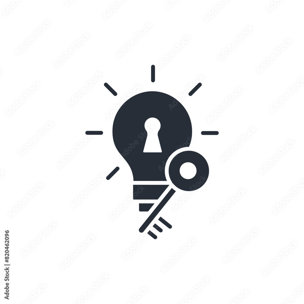 Poster intellectual property icon. vector.editable stroke.linear style sign for use web design,logo.symbol 
