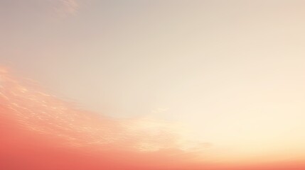 Sunset Sky A Serene View of a Colorfully Lit Sky with Soft Hues for Peaceful Reflection