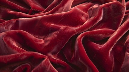 Obraz premium liquid wave caressing of luxurious silk