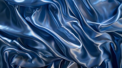 Obraz premium liquid wave caressing of luxurious silk