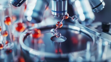 Obraz premium This image about Explore the cutting edge of innovation with our collection showcasing the marvels of futuristic technology, from AI and robotics to quantum computing and space exploration