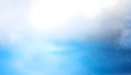 a vibrant, glowing background with a blue and white color gradient and a grungy, noise-filled finish.