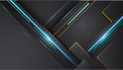 Futuristic black background