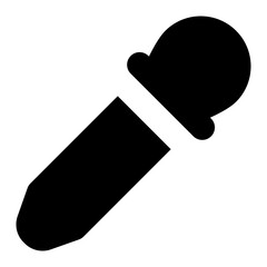 pipette eyedropper solid icon fat UI