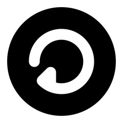 repeat arrow solid icon fat UI