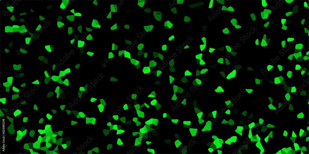 Aufkleber abstract light green broken stained glass background. 3d shapes voronoi diagram seamless geometric r