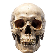 Obraz premium skull on transparent background