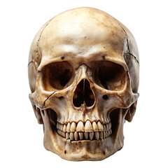 Obraz premium skull on transparent background