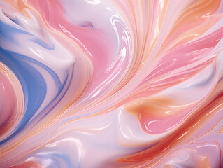abstract background with waves created with generative ai
